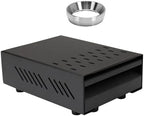 DIBTSA Espresso Coffee Knock Box Drawer 9.84 x 7.08 x 3.34 inch, 58mm Espresso Dosing Funnel 304 Stainless Steel by DIBTSA