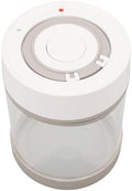 Electric Vacuum Canister Airtight Glass Storage Jar Vacuum Glass Canister Sealed Jar Food Container for Tea Coffee Beans Nuts Snacks with 500mAh Built in Battery (600ml) by Unknown