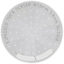 51/53/58.5mm Puck Screen 0.2/0.8mm Metal Reusable Coffee Filter For Espresso Portafilter Basket Coffee Accessories(53mm 0.8mm) by Unknown