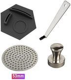 Compatible For Ninja，Compatible For Cafe Luxe ，ES601/ES655/ES701， Coffee Maker,Espresso Puck Screen 53mm, Filter Holder Base Parts(53mm 4pcs per Set) - Image 2