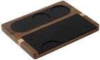 Coffee Tamping Station Wooden Silicone Espresso Tamper Mat for 51-58mm Home Barista Coffee Accessories - Image 2