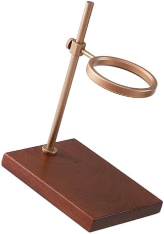 Coffee Dripper Holder Multipurpose Pour Over Dripper Reusable with Base Accessories Wooden Decor Portable Drip Coffee Stand - Image 7