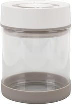 Electric Vacuum Canister Airtight Glass Storage Jar Vacuum Glass Canister Sealed Jar Food Container for Tea Coffee Beans Nuts Snacks with 500mAh Built in Battery (600ml) - Image 2