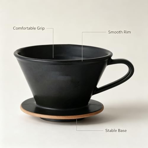 Coffee Dripper Mino Ware,High Heat Retention,Ceramic - Image 6