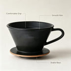 Coffee Dripper Mino Ware,High Heat Retention,Ceramic - Image 6
