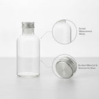 High Borosilicate Glass Demitasse Cup with Lid and Measurement Marks, Durable Espresso Vessel for Home and Office Use - Image 6