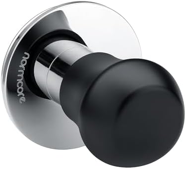 Normcore 57.5mm Coffee Tamper V4.1 Mini, Spring-Loaded with Click Feedback, 304 Stainless Steel Flat Base, Compatible with Lelit Anna Portafilter, Black - Image 6
