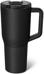 BrüMate Müv - 35oz 100% Leak Proof Insulated Coffee Mug with Handle & Lid - Stainless Steel Coffee Travel Mug - Double Walled Coffee Cup (Matte Black) by Br%C3%BCMate