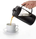 BonJour Coffee Unbreakable Plastic French Press, 33.8-Ounce, Ami-Matin, Black by BonJour
