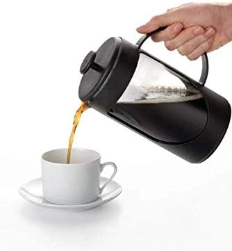 BonJour Coffee Unbreakable Plastic French Press, 33.8-Ounce, Ami-Matin, Black by BonJour