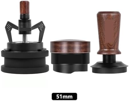 Compatible With IKAPE Rotary WDT Tool, Espresso Stirrer Distribution Tool For Barista, 0.4MM 10 Needles Espresso Coffee Stirrer With Brush Stand(51mm Set B) - Image 2