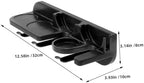 Wall Mounted Espresso Organizer for 51mm Coffee Machines Black ABS - Image 2