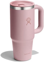 Hydro Flask Coffee Travel Tumbler Mug – Insulated Stainless Steel, Leak Resistant Hot & Iced Coffee Cup 24 Oz Trillium Pink - Image 2