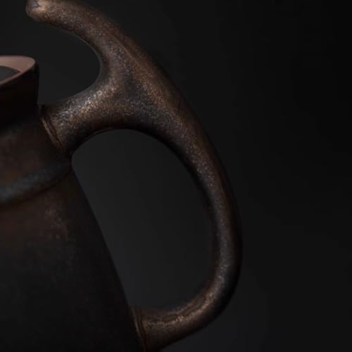 Tea Pots For Loose Tea Retro Large Capacity Ceramic Teapot Household Single Pot Large Size Teapot Restaurant Teapot Tea Set Tea Infuser Pot - Image 4