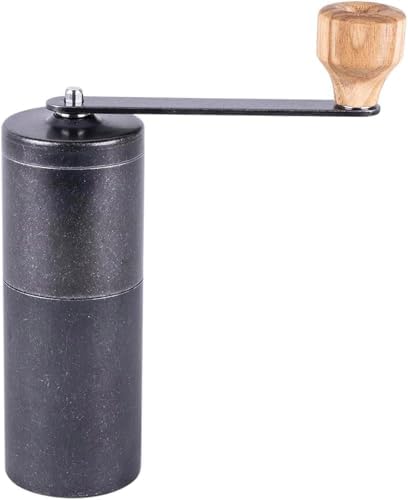 Black Vintage INOX Coffee Mill, Hand Grinding, Ceramic Blade, Stainless Steel, Aging, Unbreakable, Dishwasher Safe - Image 4