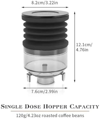 Single Dose Silicone Bellow Hopper, Compatible For Sette, 270 BG30 HIWS, Coffee Grinder Bin Accessory - Image 2