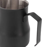 Metal Milk Frother Cup with Scale, 304 Stainless Steel Milk Frothing Pitcher, Latte Cup for Home Office Cafe Hotel (Matte Black 550ml) - Image 5