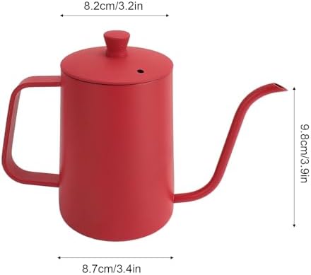pour Over Coffee Kettle, Professional Large Capacity Gooseneck Stainless Steel Coffee Tea Pot with Thermometer for Home Use and Easy to Carry - Image 2