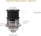 Coffee Beans Grinder Single Dose Hopper And Silicone Belows Blowing Cleaning Tools,Compatible For Galileo, /, Compatible For Eureka, /, Compatible For Mazzer(Compatible for Barsetto BAG-G01S) - Image 2