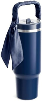 Fjbottle WrapSip 40 oz Insulated Tumbler with Flip Straw and Handle by FJbottle
