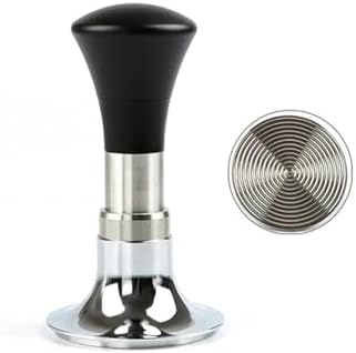Constant Pressure Coffee Tamper 51mm 53.35mm 58.5mm The Force Tamper Impact Espresso Tampers with Calibrated Spring Loaded(53.35mm) by Unknown