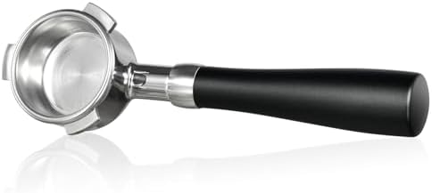 SANTOW 54mm Bottomless Portafilter Compatible with Breville/Sage Espresso Machines, Naked Portafilter with 18g Basket, Stainless Steel Head, Barista Tool for Better Extraction by SANTOW