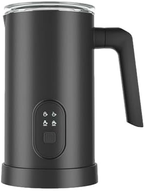 Milk Frother Machine, 4-in-1 Automatic Electric Coffee Frother with Hot Cold Foam, 350ML Capacity, 304 Stainless Steel, for Cappuccino Latte Macchiato Quiet Operation by Unknown