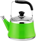 Small Tea Kettle with Infuser, Food Grade Stainless Steel Stovetop Teapot, Whistling Stove Top Kettle Induction Gas Tea Kettle for Gas Hob(9,2L) by Unknown