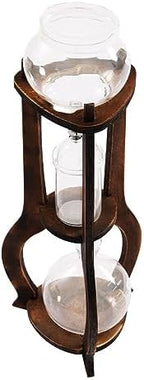 Cold Brew Drip Coffee Maker, 600ml/20.29oz Capacity 6-8 cup Iced Coffee Cold Brew Drip Tower Coffee Maker Ice Coffee Machine, for Home Office Coffee Shop, Brown - Image 6