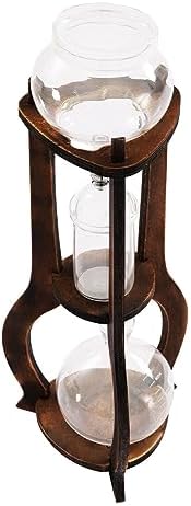 Cold Brew Drip Coffee Maker, 600ml/20.29oz Capacity 6-8 cup Iced Coffee Cold Brew Drip Tower Coffee Maker Ice Coffee Machine, for Home Office Coffee Shop, Brown - Image 6