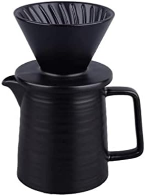 Coffee Filters Coffee Drip Filter Ceramic Coffee Dripper Permanent Pour Over Coffee Maker with Separate Stand for Filte 400ml Pot by Unknown