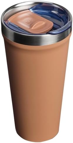 STANLEY Everyday Tumbler 20 oz | Press Fit Drink Through Lid | Beverage, Coffee, and Cocktail Cup | Insulated Stainless Steel Wine Glass | BPA-Free | Toast - Image 3