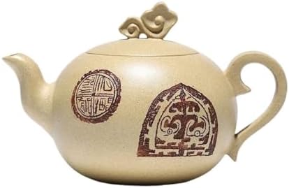 Tea Kettle Handmade Xiangyun Purple Clay Pot Home Single Loose Tea Tea Maker Ceramic Tea Infuser by Unknown
