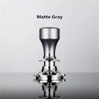51.6mm Elasticity Adjustable With Scale Lines Stainless Steel Coffee Tamper，Compatible For La Pavoni，replacement Espresso Accessory(Matte gray) - Image 2