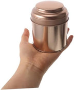 Luxshiny 6pcs Airtight Round Tea Containers with Moistureproof Seal Tinplate Canisters for Loose Leaf Tea Storage Portable and Space-saving Metal Tins for Freshness Preservation and Travel - Image 4