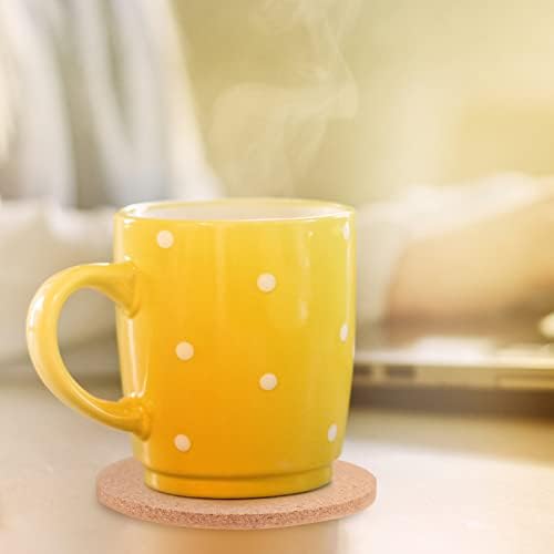 200 PCS Cork Coaster Bulk for Drink Absorbent 4 Inches Tea or Coffee Coaster Set Round Heat Resistant Bar Cup Mat Reusable Table Blank Gift for DIY Craft Holiday Wedding Birthday Party Supply - Image 7