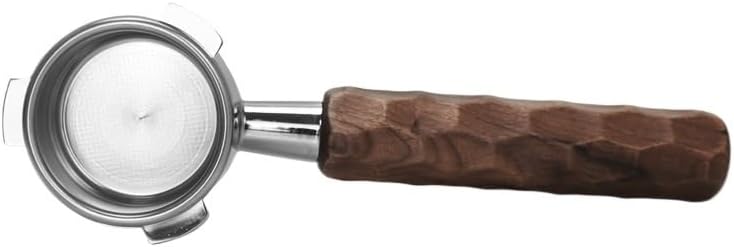 Coffee Bottomless Portafilter Spout 54mm 8 Series Machine Accessories Walnut Wood Handle by Unknown