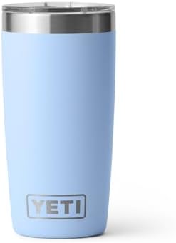 YETI Rambler 10 oz Tumbler, Stainless Steel, Vacuum Insulated with MagSlider Lid, Big Sky Blue - Image 3