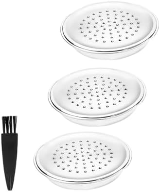 Compatible With Philips，Compatible With Senseo，HD7801 Reusable Capsule Stainless Steel Espresso Bag Crema Filter,Coffee Capsule Filter(3 pcs senseo) by Unknown