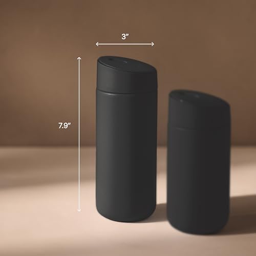 Fellow Carter Slide 16 oz Ceramic Lined Travel Coffee Mug, Matte Black - Image 4