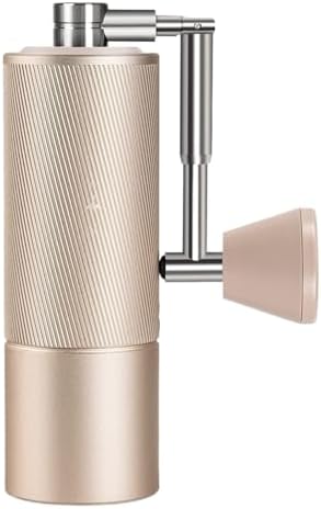 Fold Manual Coffee Grinder, Adjustable Stainless Steel Conical Burr(Gold) by Unknown