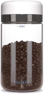 Bean Care System Bundle – Smart Coffee Canister with One-Touch Vacuum Seal & Dual-Mesh Stainless Steel Sifter for Fresh Storage & Consistent Grinds – Cold Brew & Espresso Ready - Image 2