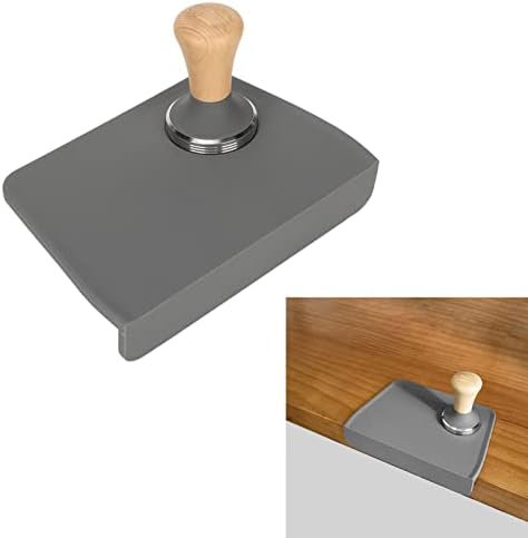 2 Pack Coffee Tamper Mat, Silicone Espresso Tamping Station with 90 Degree Corner, Brown, 51mm Diameter, for Coffee Bar, Kitchen Counter (51mm / 2.01in Tamper) - Image 6