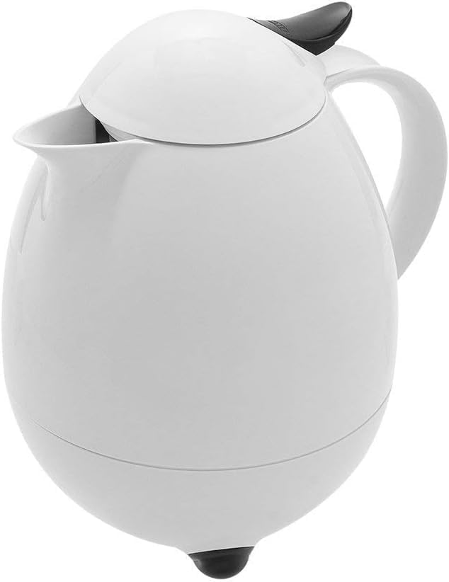Leifheit 1-Liter Columbus 28300 Insulated Carafe, White/black - Image 6