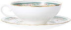 Noritake P58043A/4409 Tea Cup & Saucer (Pair Set) 6.1 fl oz (180 cc) Flower Chisel 2 Guests Bone China - Image 3