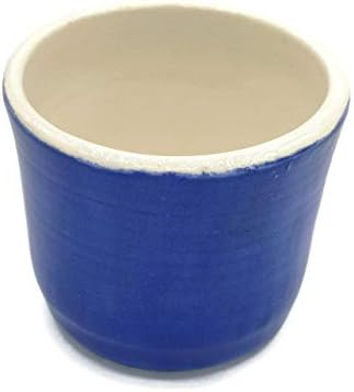 Handmade Blue Rustic Espresso Cup - Image 2