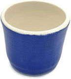 Handmade Blue Rustic Espresso Cup - Image 2