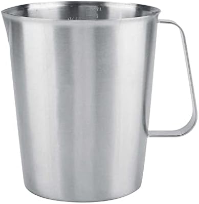 Gravy Boat 2000ml Stainless Steel Milk Frothing Pitcher Espresso Coffee Barista Craft Latte Milk Cream Cups Frother Jug Pitcher Sauce Jug by Unknown