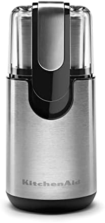 KitchenAid BCG111OB Blade Coffee Grinder, 4 oz, Onyx Black by Unknown