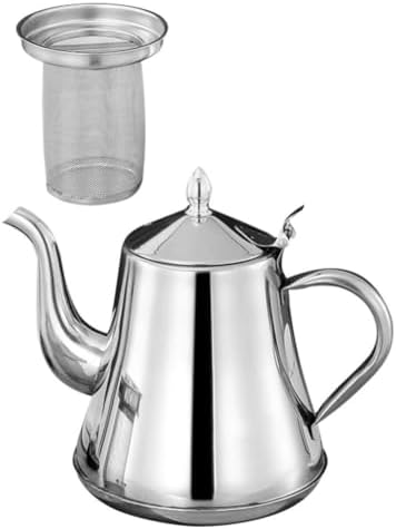 Stainless Steel Coffee Pouring Kettle 2000ml with Long Spout by Zerodeko